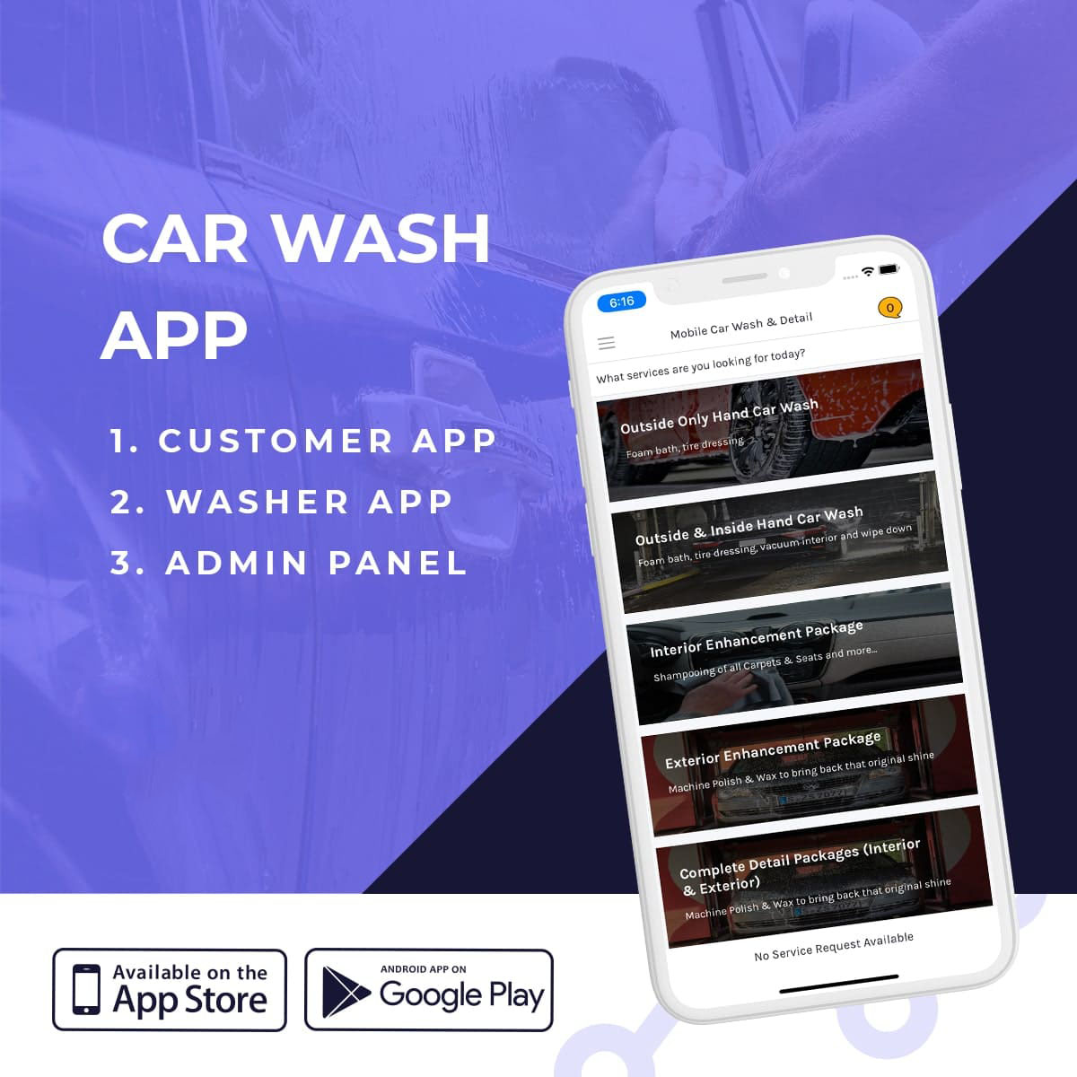 Car Wash App